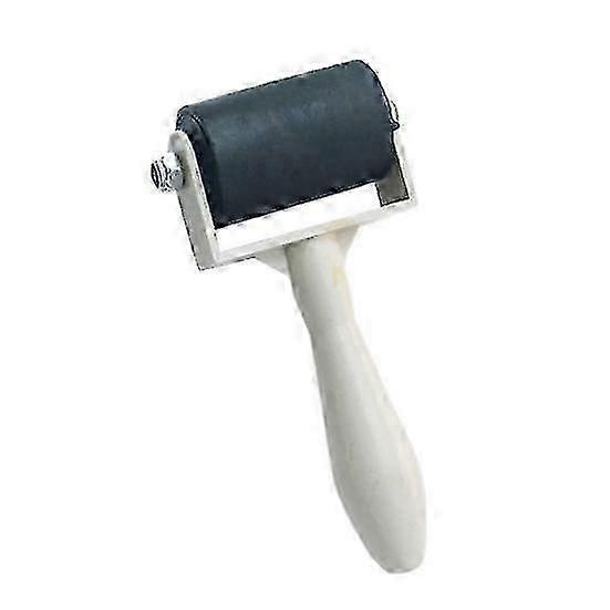 3.5cm Printing Roller Smooth Surface Labor-saving Rubber Multi-purpose Flat Ink Roller for Printmaking