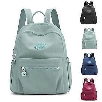 Mini sac à dos pour femme, petit sac à dos imperméable de grande capacité, sac à bandoulière de voyage léger