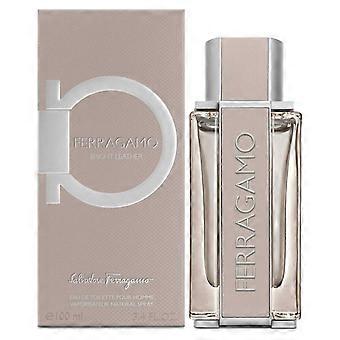 Miesten hajuvesi Salvatore Ferragamo Ferragamo Bright Leather EDT 100 ml