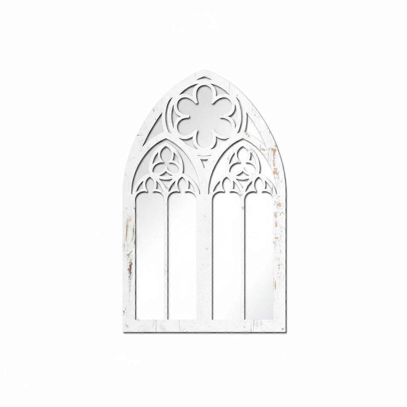 Gothic Window Mirror Self Fake Window Mirror Sticker Easy to Install