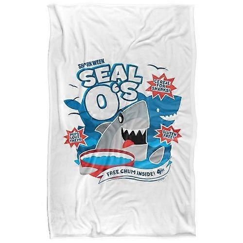 Shark Week Shark Cereal Soft Touch Blanket