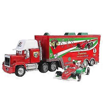 Carros Filme McQueen O Rei Chick Hicks Mack Truck Tio Truck e Conjunto de Brinquedos de Carro Esportivo para Crianças Presentes