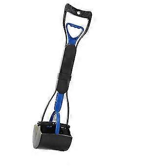 Pet Pooper Scooper, 24' Inch Long Handle Solid Serrated Teeth Cleaning Pickup Clip Poop Scoop