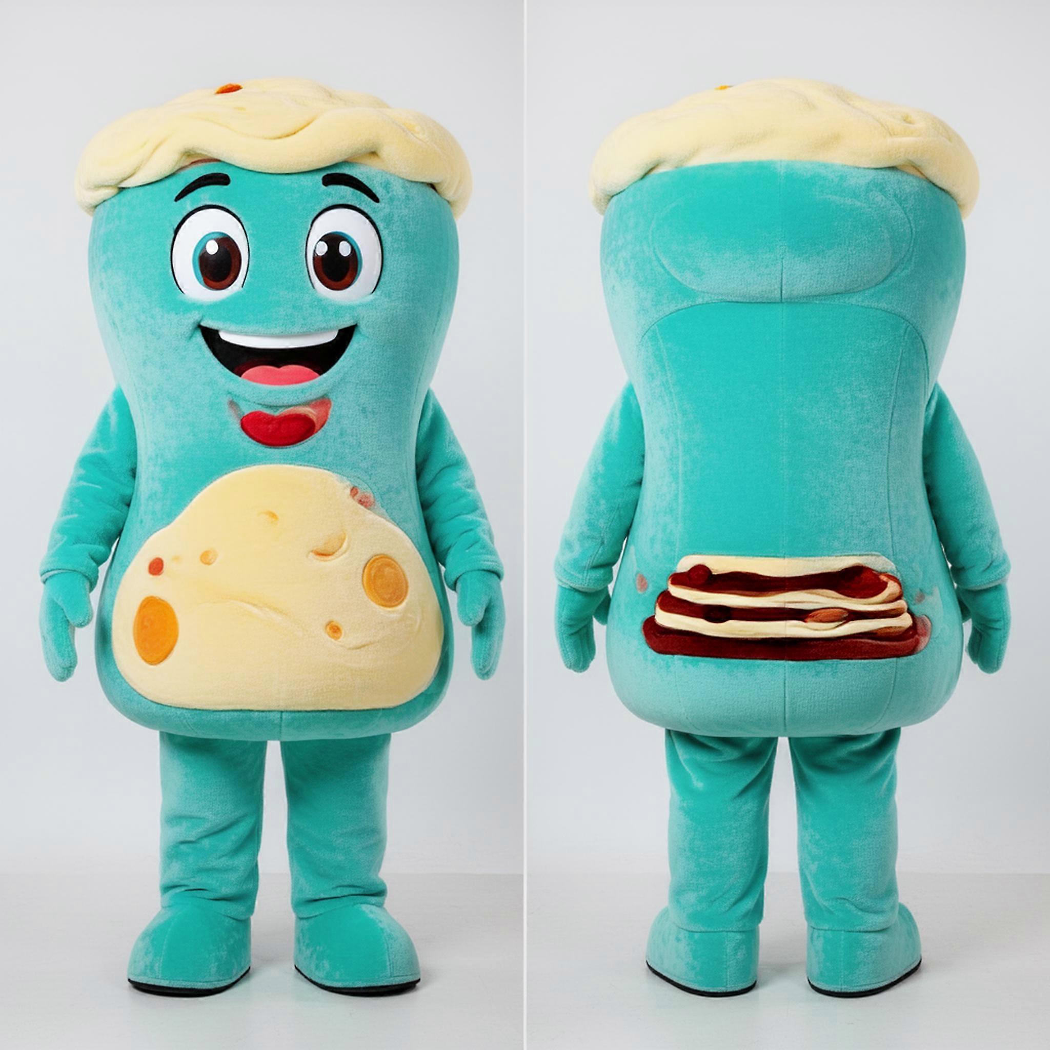 MASTICOT Turquoise Vibrant Moussaka Mascot