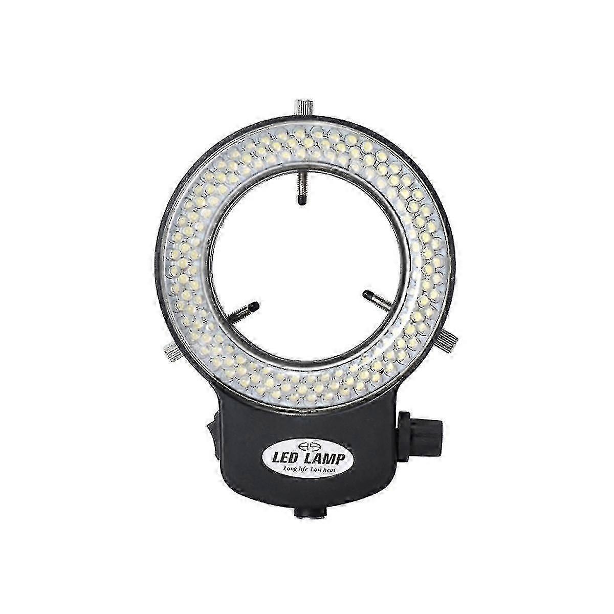 Industrial Use Adjustable 144 LED Beads Microscope Ring Light Illuminator