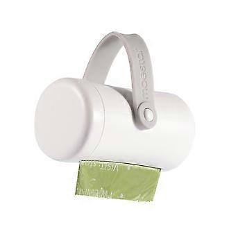 Moestar Dog Poop Bag Dispenser Pet Poop Waste Picker Trash Bag Holder Dog Walking Accessory (inget ljus)