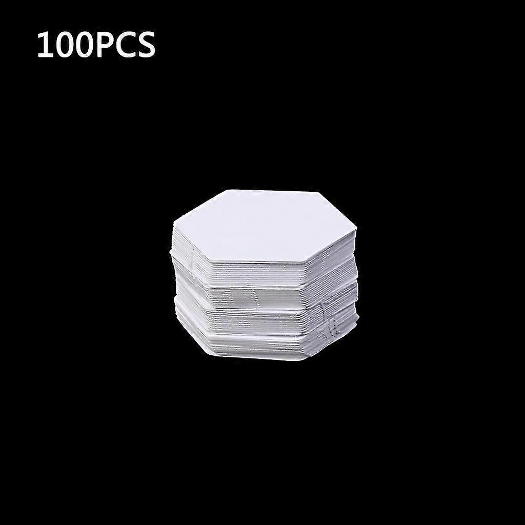 Hexagon Șabloane Set de 100 Diy Patchwork de cusut meșteșuguri consumabile Tool