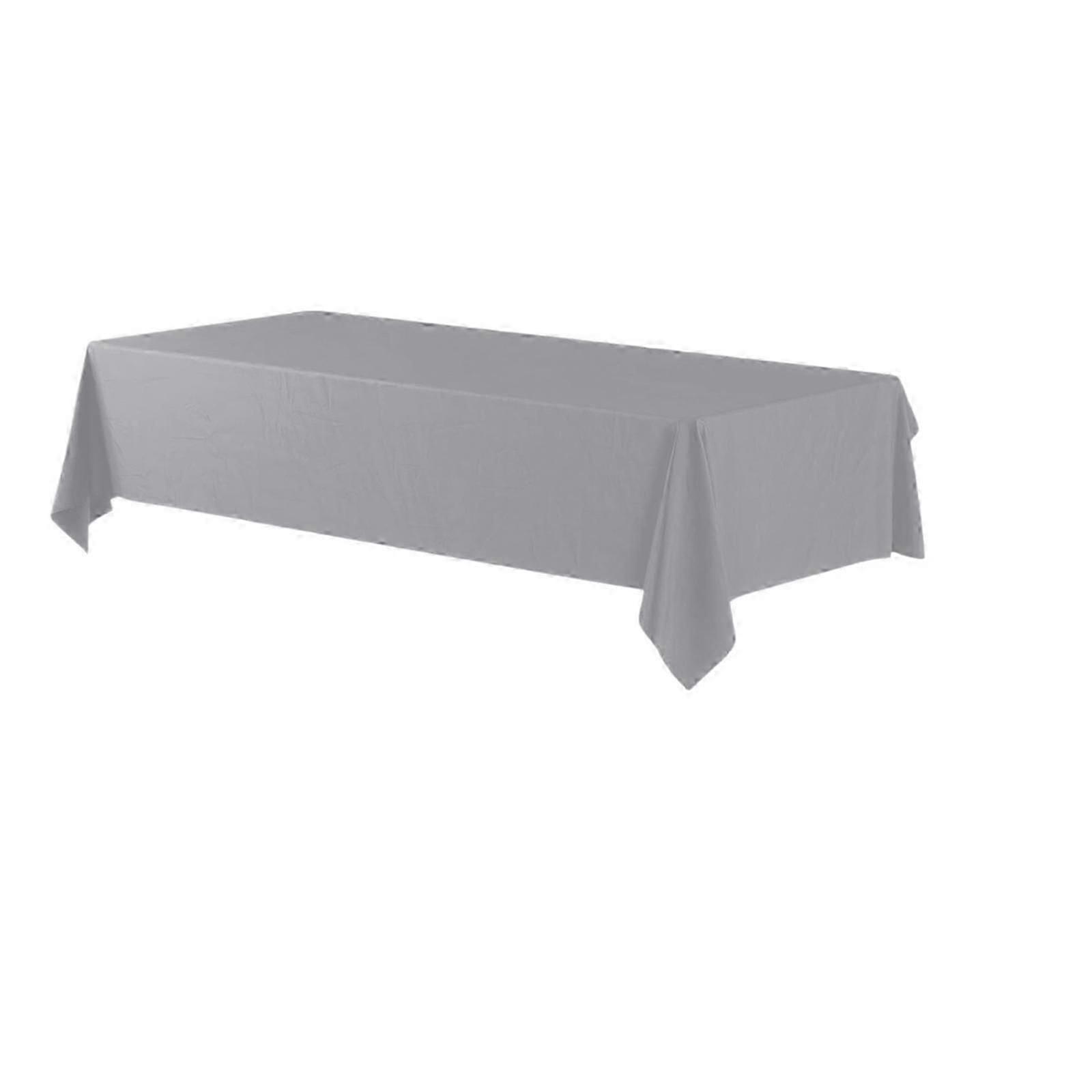 1 piece disposable plastic tablecloth, disposable rectangular tablecloth, suitable compatible with party, picnic, women's gift