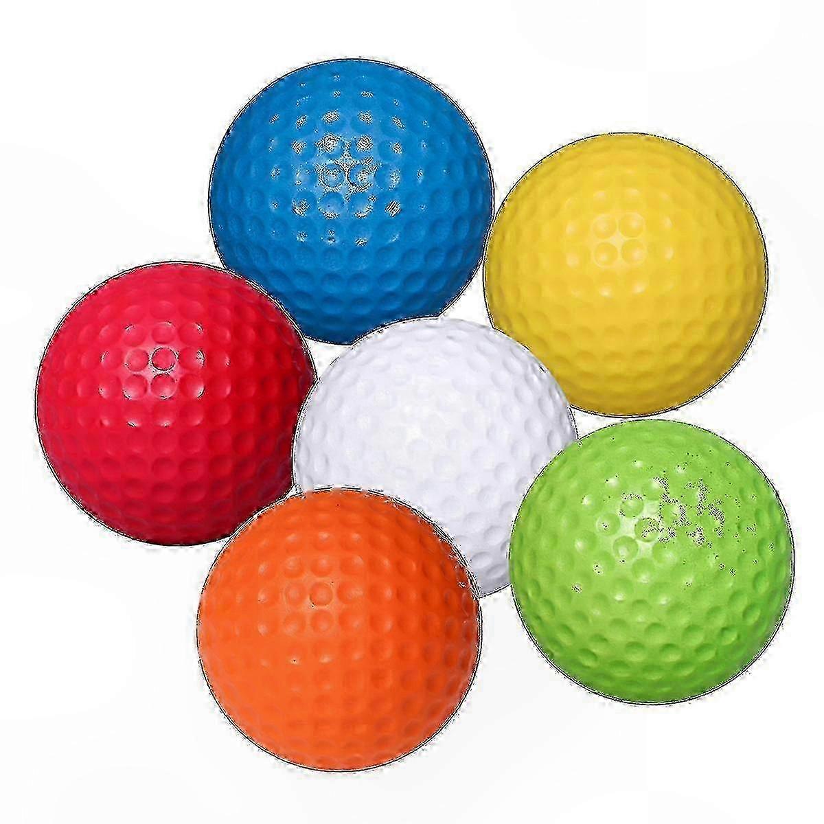 Lightweight PU Mini Golf Balls Pack