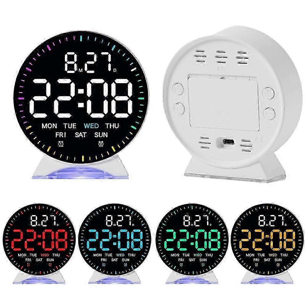 Desk Clock And Night Light 2 In 1