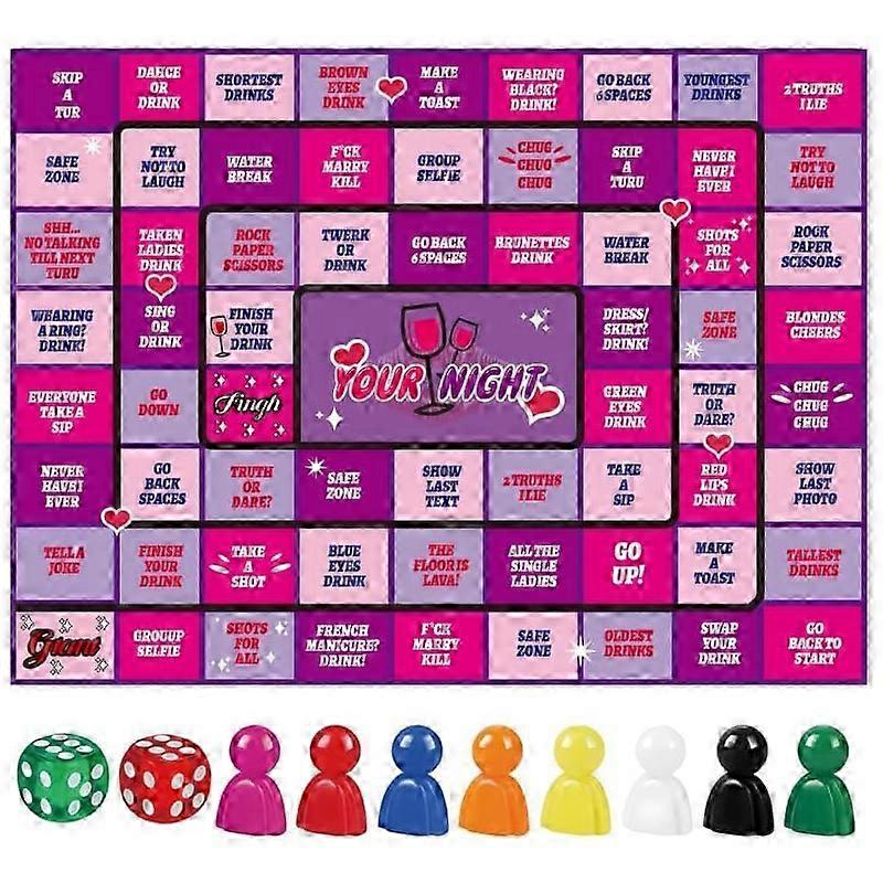 Drink Up Roll-Out Drinking Game Mat