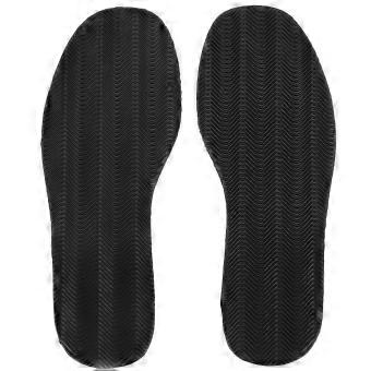 Pads 1 Pair DIY Stick On Full Soles Heel Palm Shoe Repair Anti-Slip Grip-rubber - 29X11.5X0.2Cm