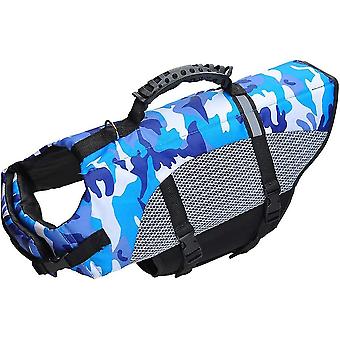 Life Jacket For Dogs, Life Jacket For Pets, Life Jacket For Dogs, With Handle For Water Safety On The Beach, Pool, Boating