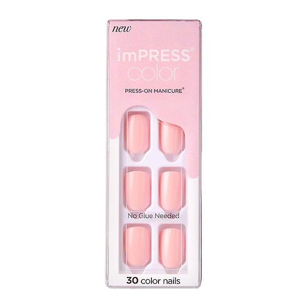 Impress Color Press-on Manicure, Pick Me Pink, Short