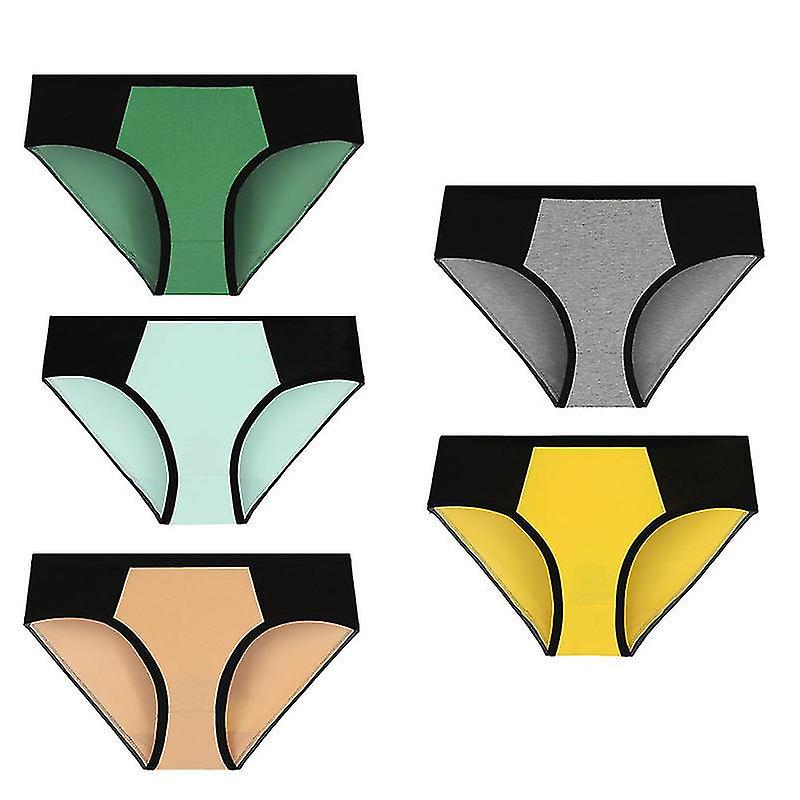 28X28xcm Female Petticoats & Pettipants 5pcs Underpants Breathable Waistline Briefs Undershorts For