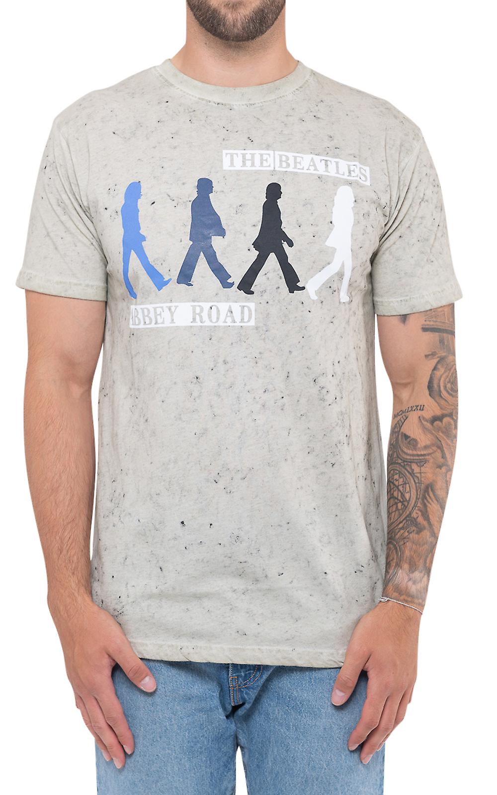 The Beatles Abbey Road Colours Dip Dye Tee