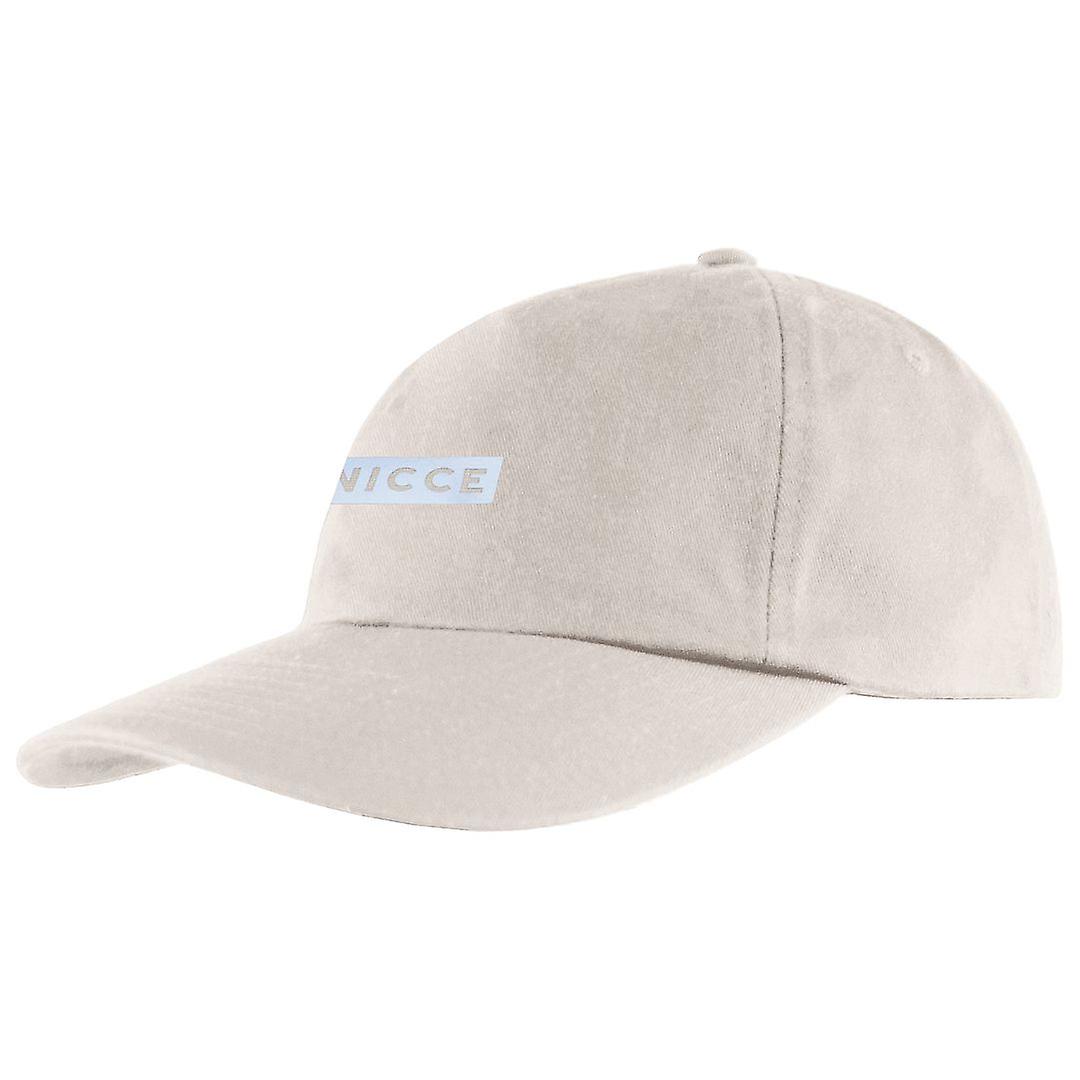 Nicce Adjustable Beige Graphic Logo Mens Nevas Cap 0335 W059 0367