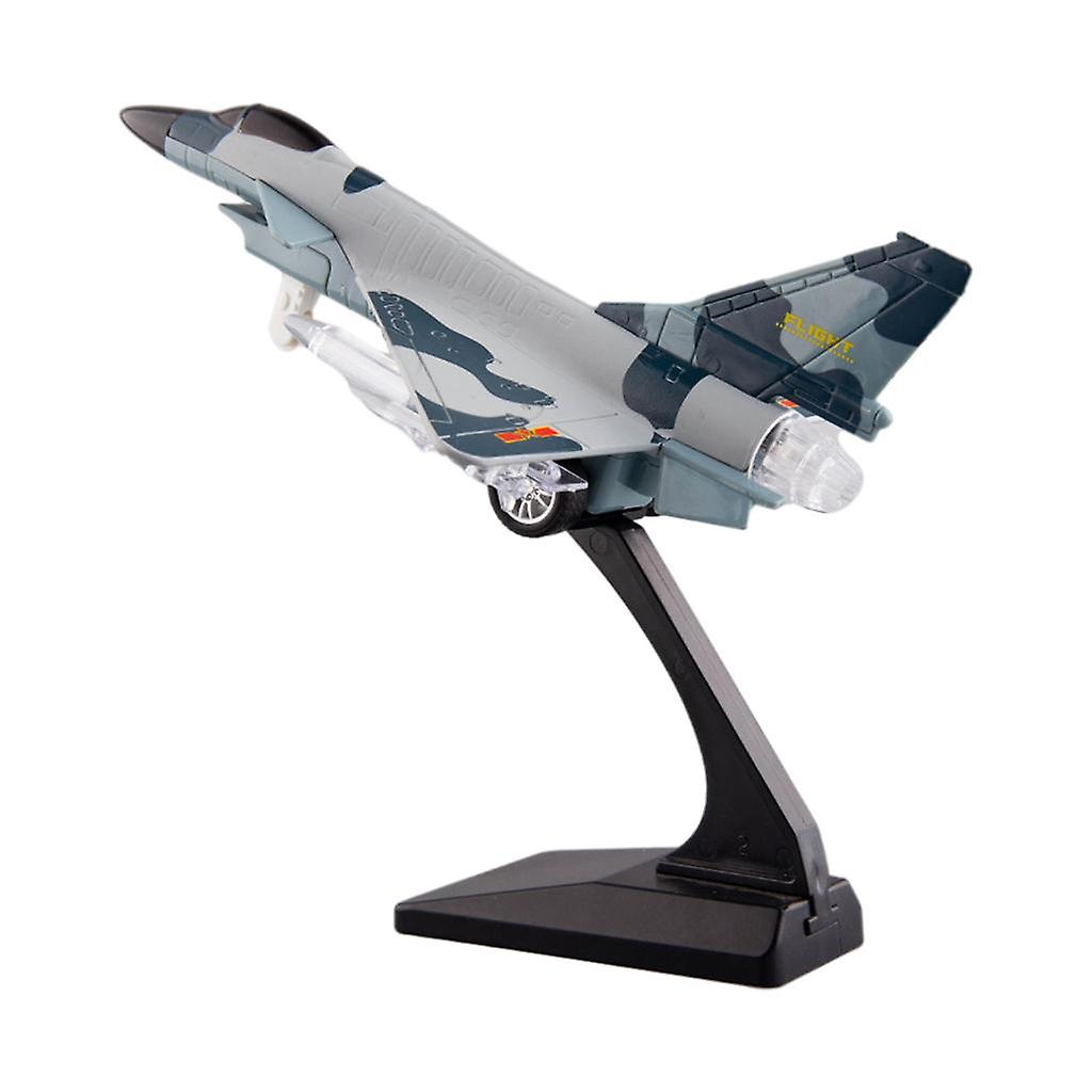 1:50 for J-10 Realistic Shape Airplane Model for Collection Child Teens Camouflage Grey