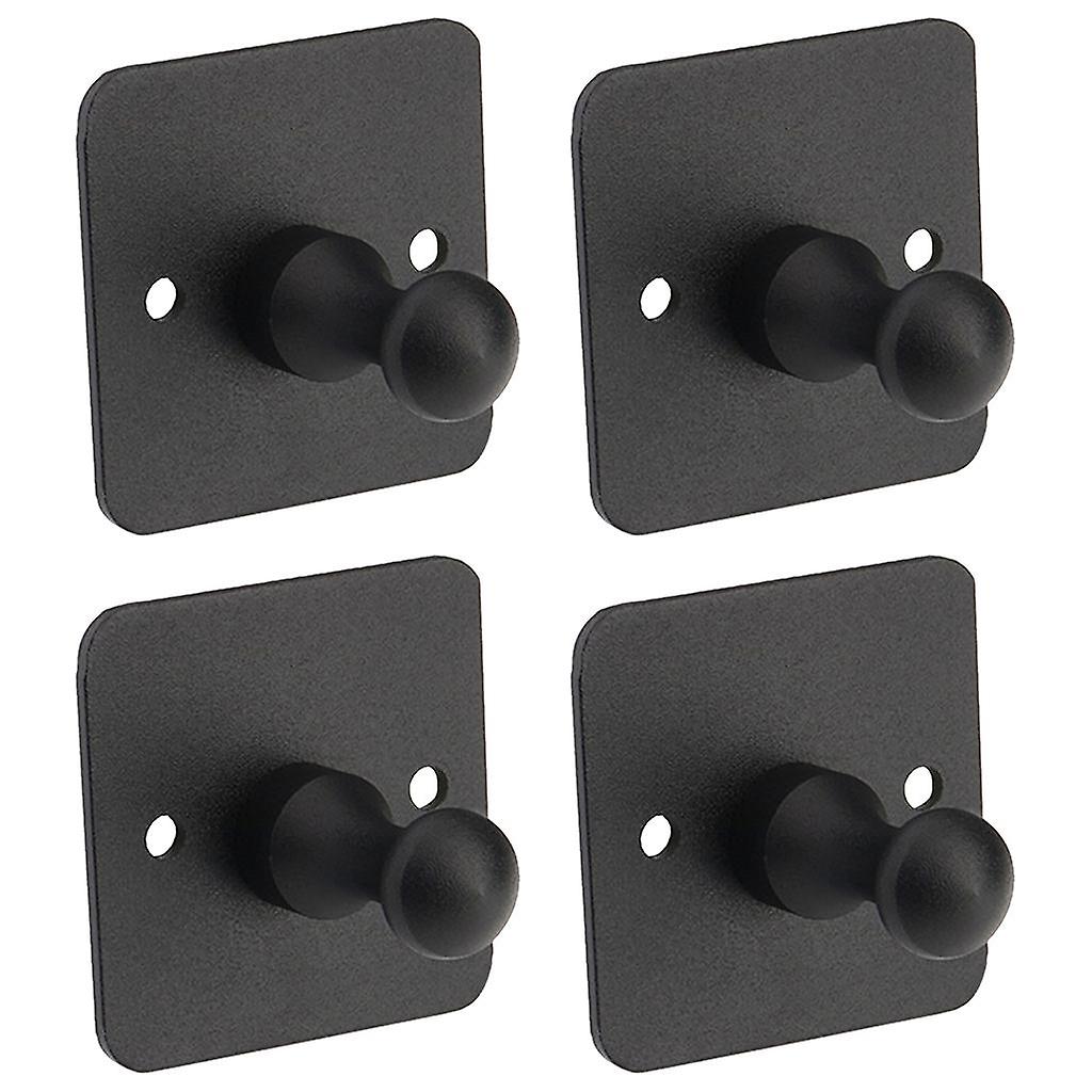Matt Self-Adhesive Towel Hooks Punch Free Adhesive Hook Square for Bathrobe style 2