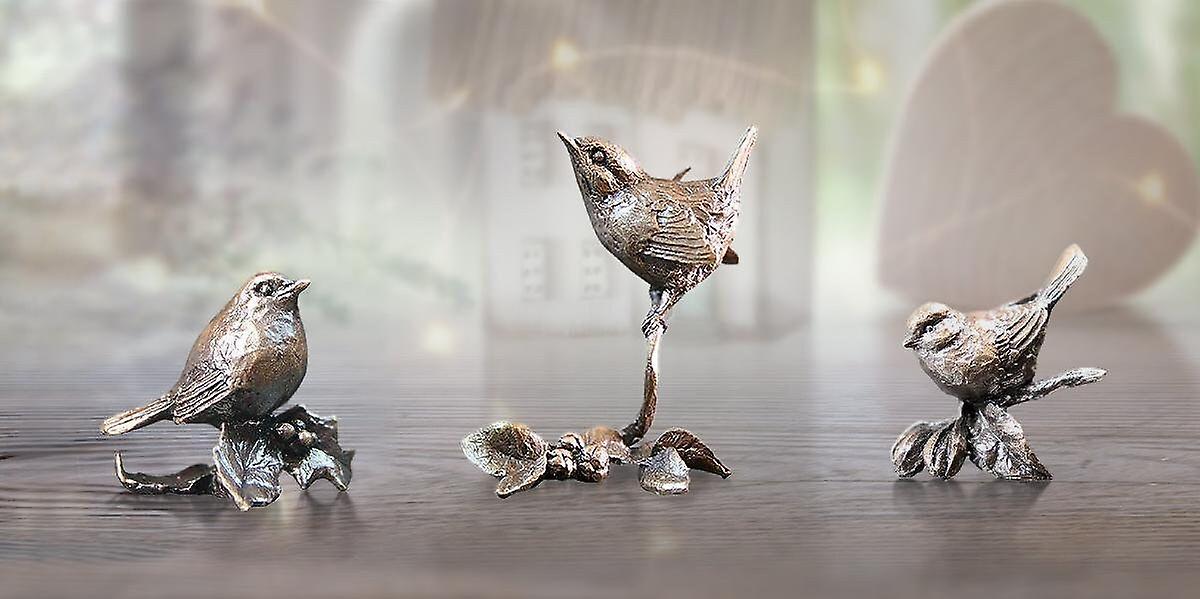 Garden Birds Trio Sculptures & Statues
