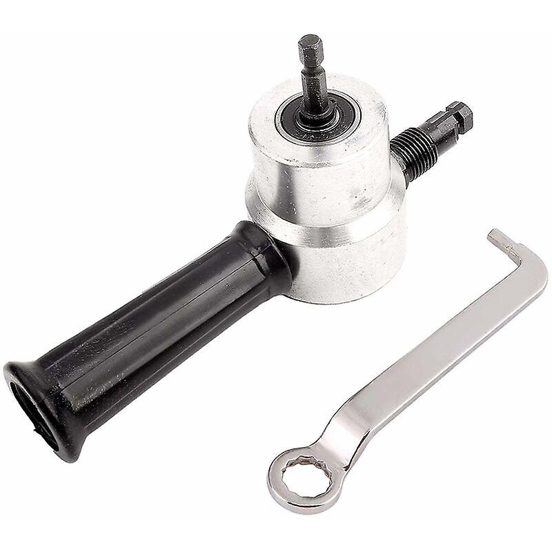 latest double head sheet metal cutter, electric drill nibbler cutting tool kit