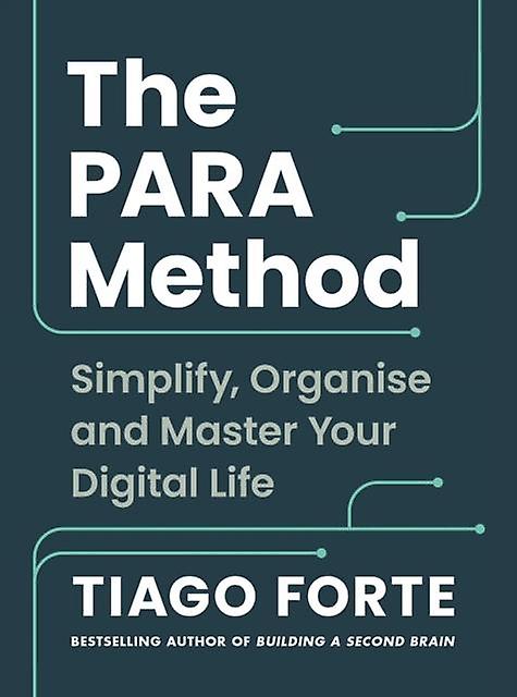 The Para Method by Tiago Forte Paperback Book