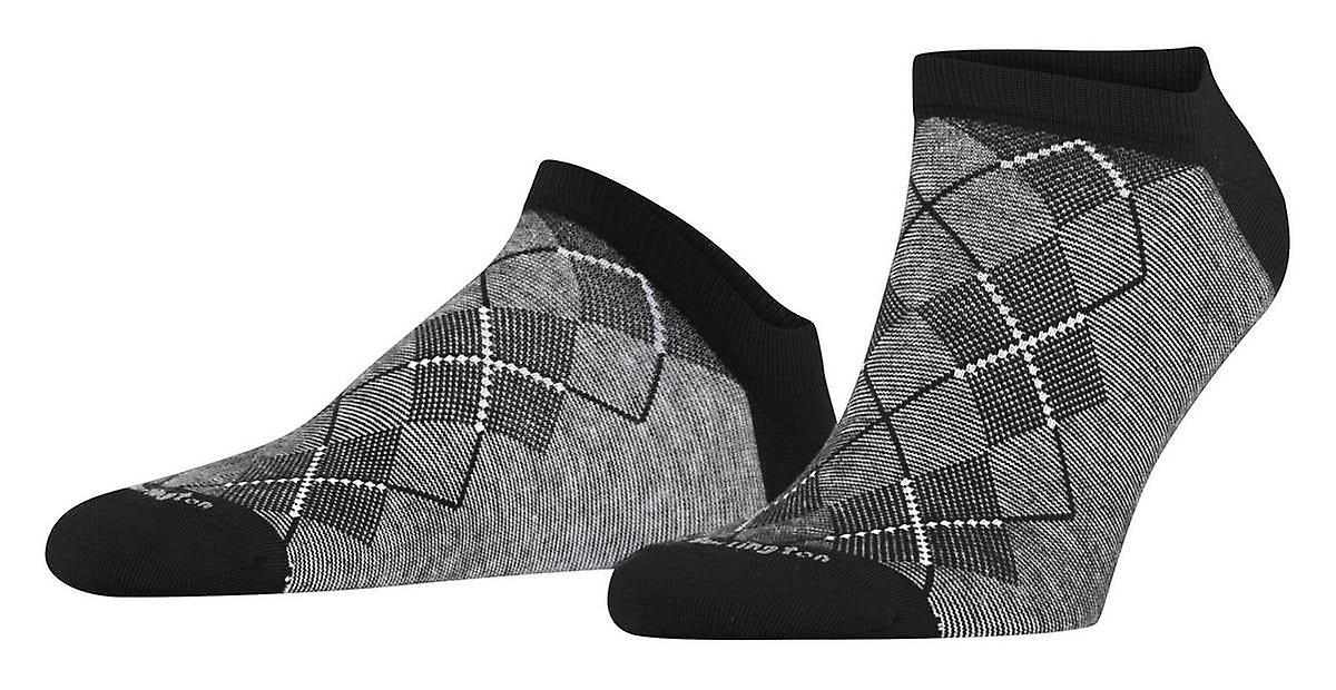 Burlington Carrington Sneaker Socks - Black