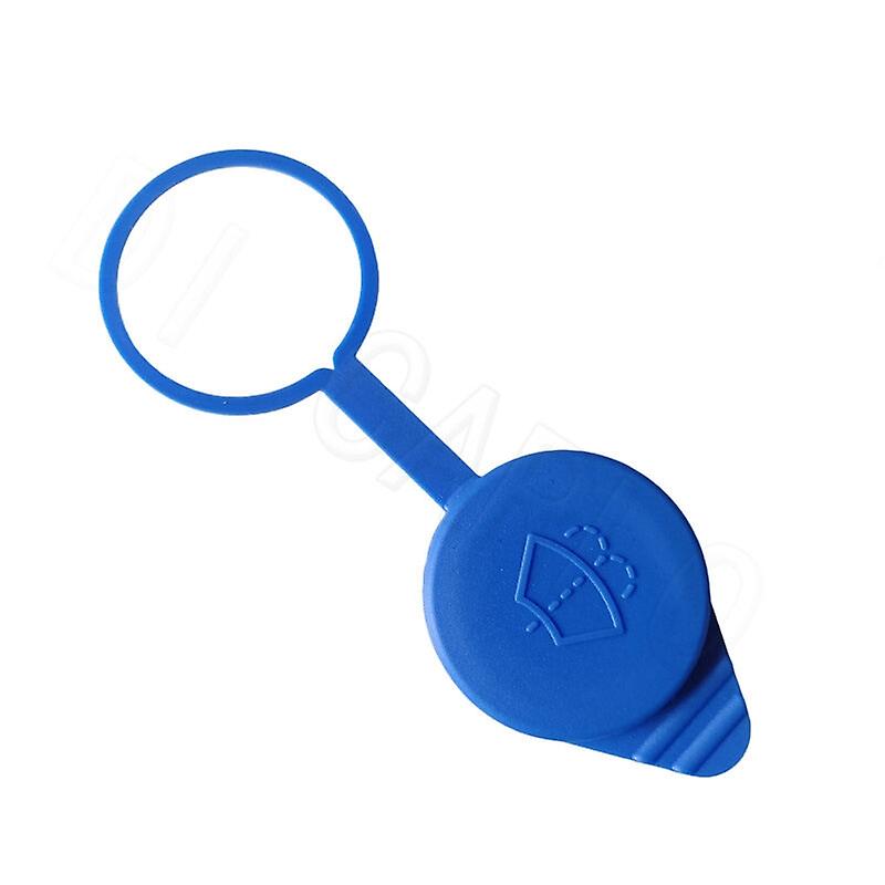 Blue Plastic Windshield Wiper Fluid Cap Compatible with 2012-2018 Ford Focus
