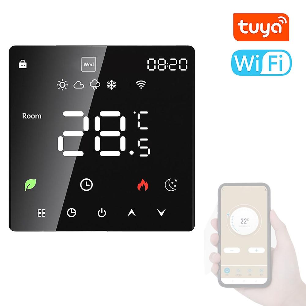Tuya Wifi LCD Display Intelligent Temperature Controller Electric Water Heating Device Thermostat We