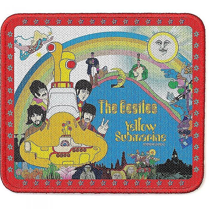 The Beatles Yellow Submarine Stars Border Woven Standard Patch