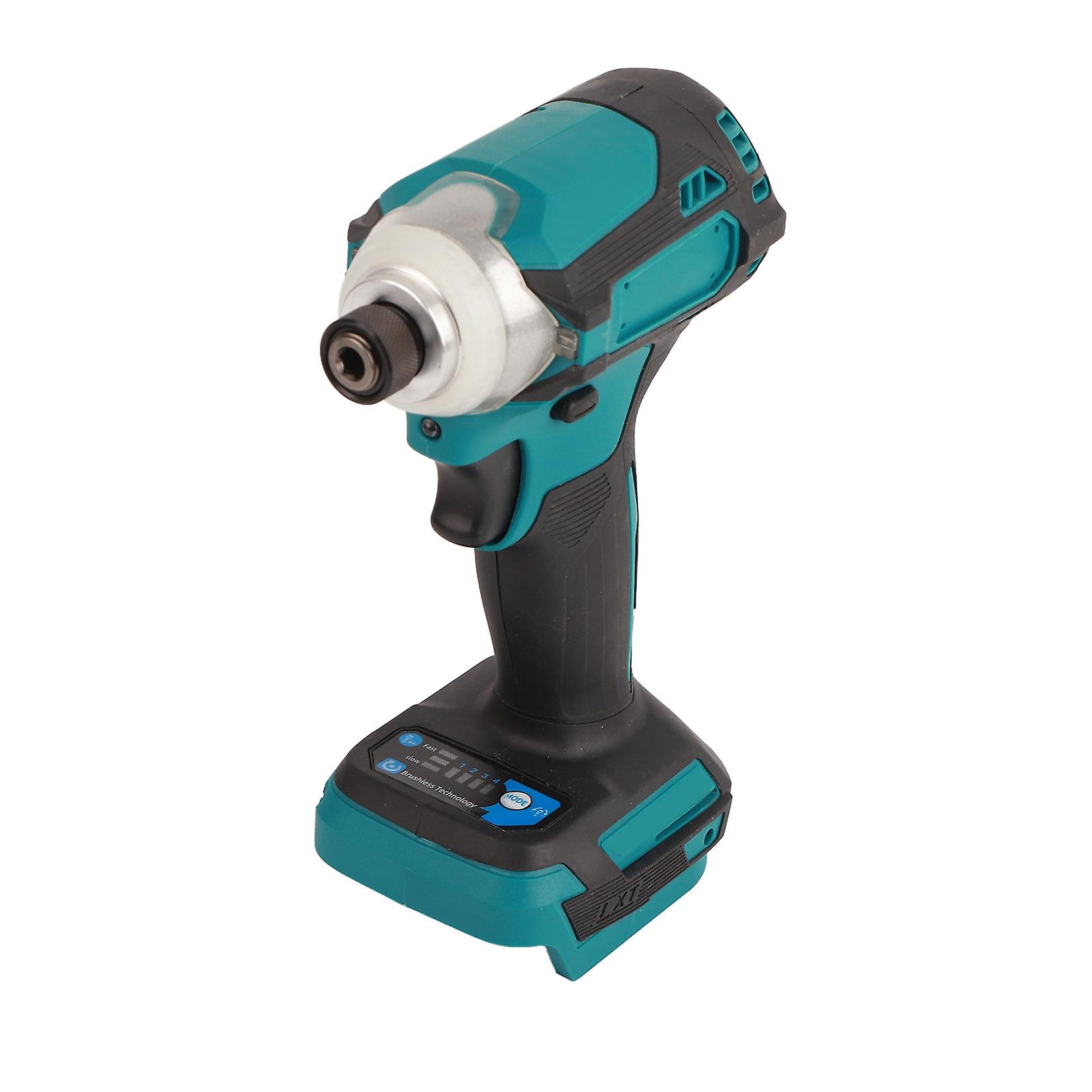 18V Cordless Screwdriver, Cordless Drill Driver Brushless with LED Work Light, Electric Screwdriver Quick Change Power