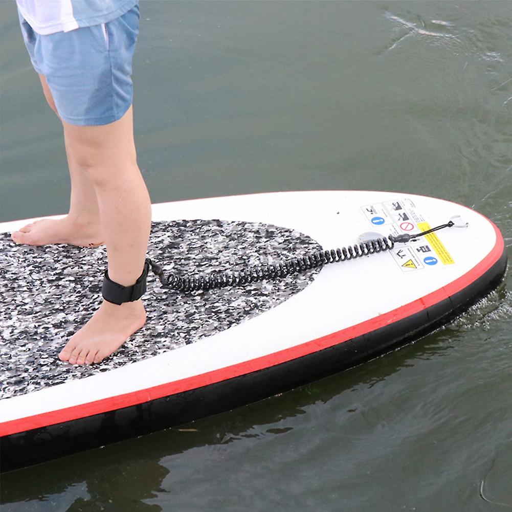 surfingfootcord Surfboard Leash TPU Surfing Coiled Cord Foot Leash Rope Paddle Board Surf Leash