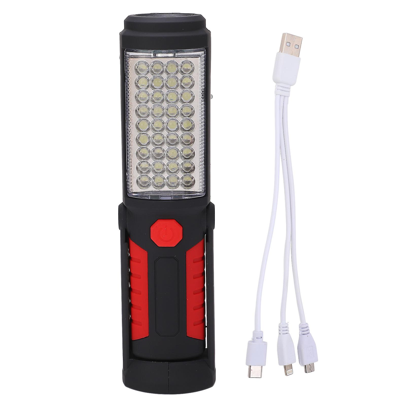 Magnetic USB LED Work Light with 2 Modes for Workshop & Garage Use