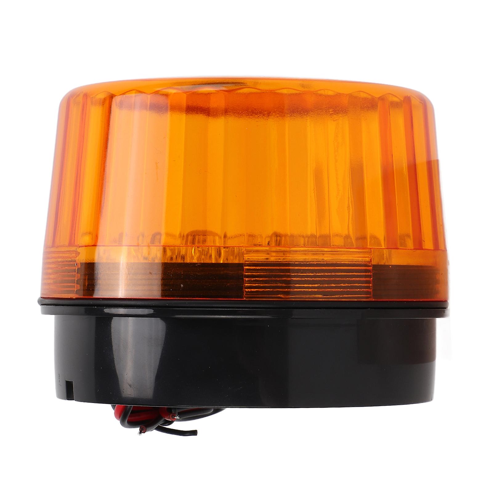05E Yellow LED Warning Flash Beacon Light 12V Strobe Safety Lamp