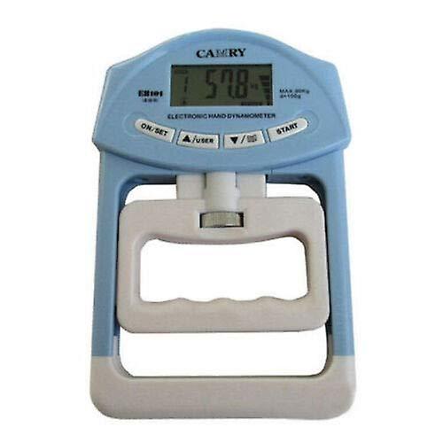 Electronic Grip Digital Hand Dynamometer Automatic Capture Electronic Hand Grip Blue