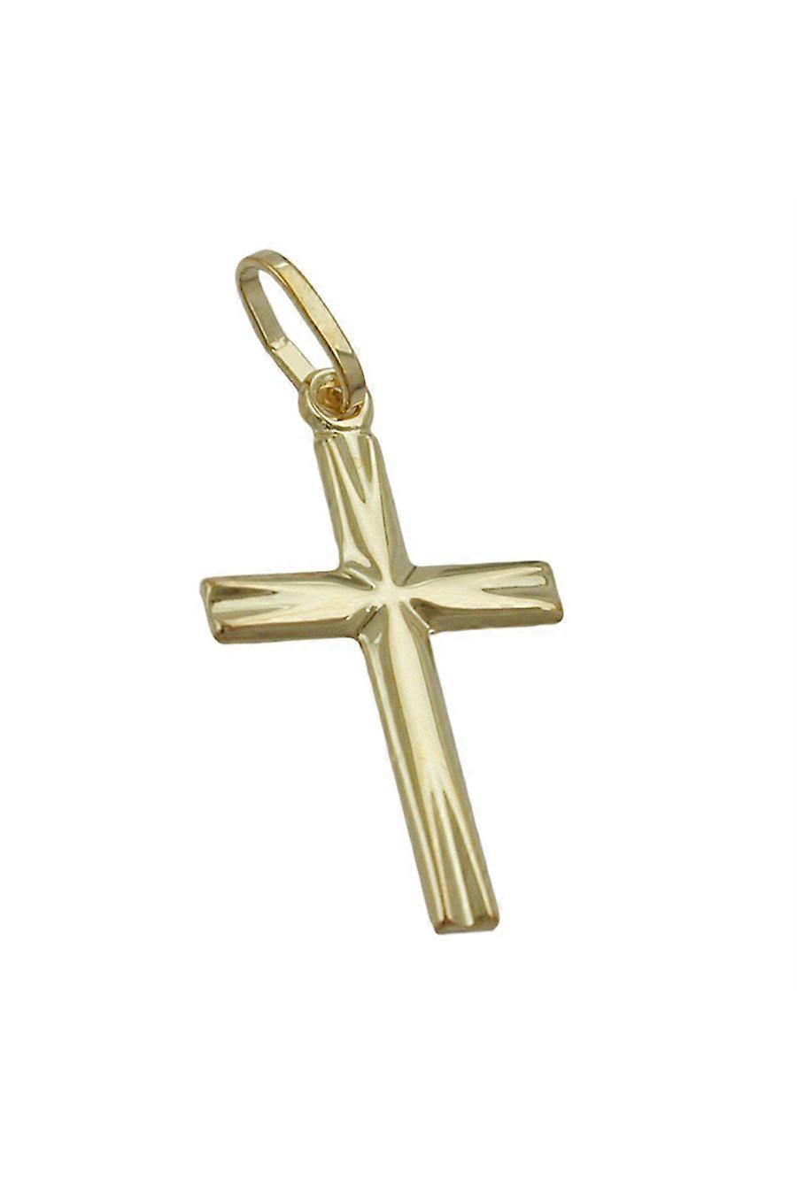 Pendant Small Cross 14kt Gold - Gl430086