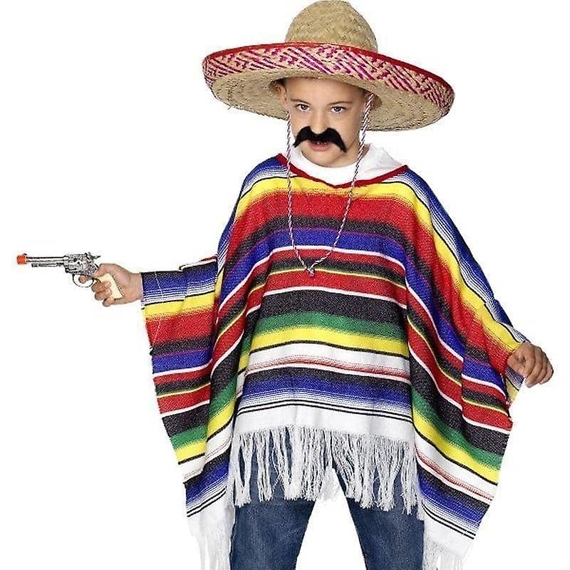 Poncho Niños Multi Color 27210