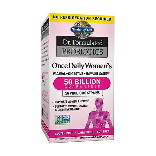 Dr. Formulated probiotics once daily women's 30 vegetable capsules