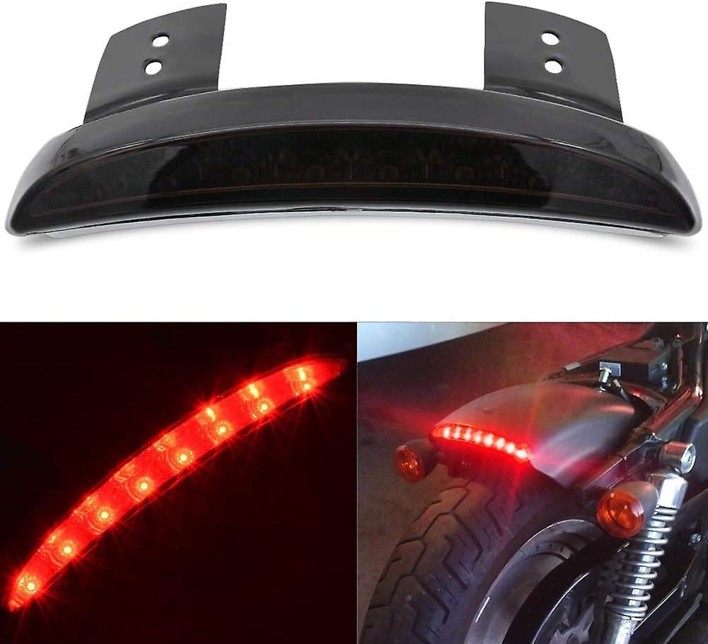 1 red shell motorcycle modified LED tail light, suitable for Harley motorcycle five-line rear brake