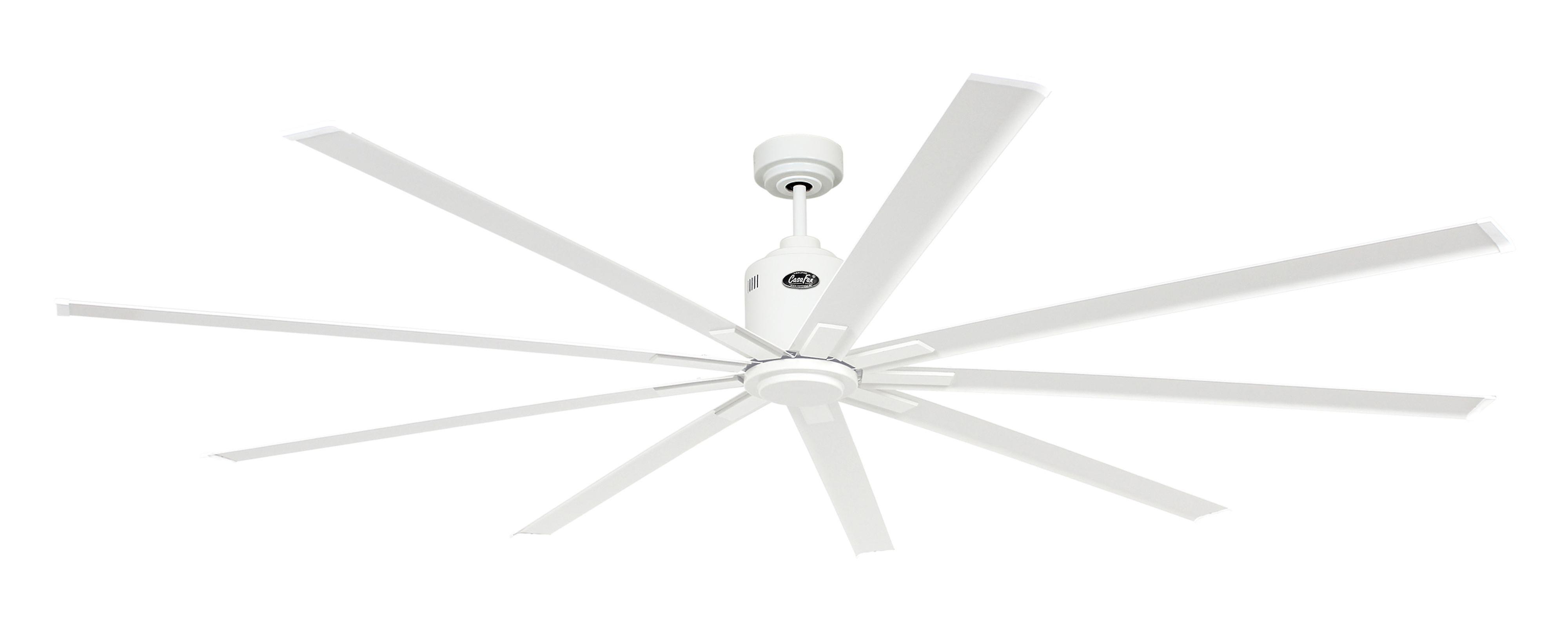 DC Ceiling fan Big Smooth Eco White 224cm / 88"