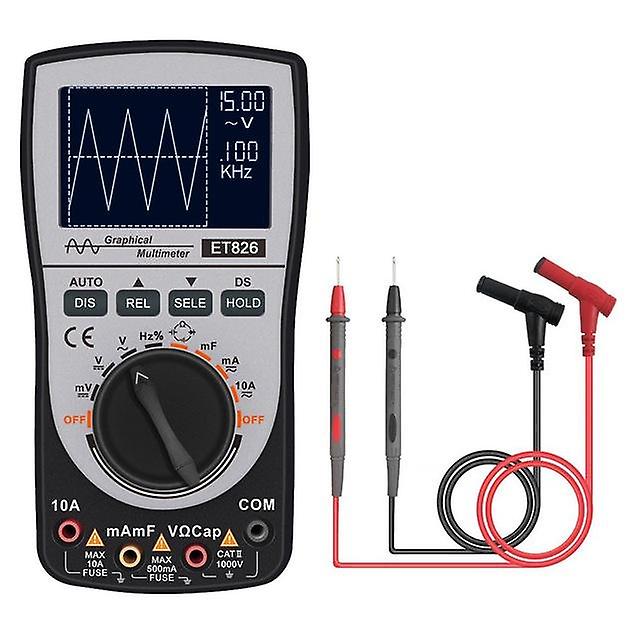 Et826 Digital Multimeter Auto Range Backlight Direct Current/ac Voltage Current Meter Capacitance Resistance Testers