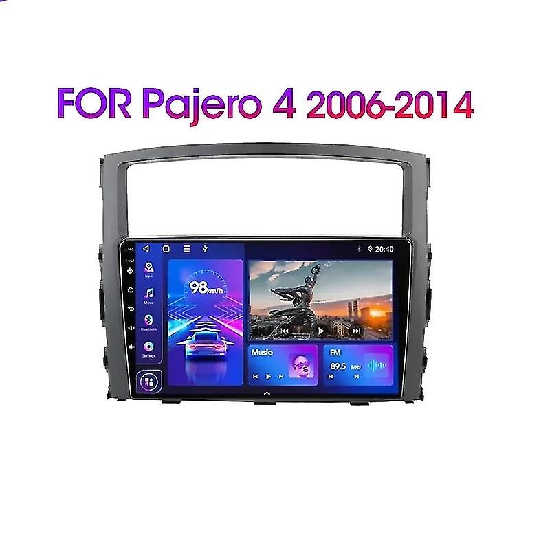 Android Car Stereo Radio Multimedia Video Player For Mitsubishi Pajero 4 V80 V90 2006-2014 2 Din dvd