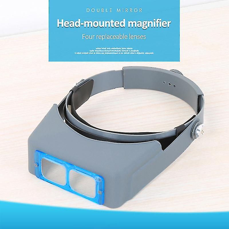 1.5X2x2.5x3.5x professional head wearing magnifier optivisor eye loupe ...