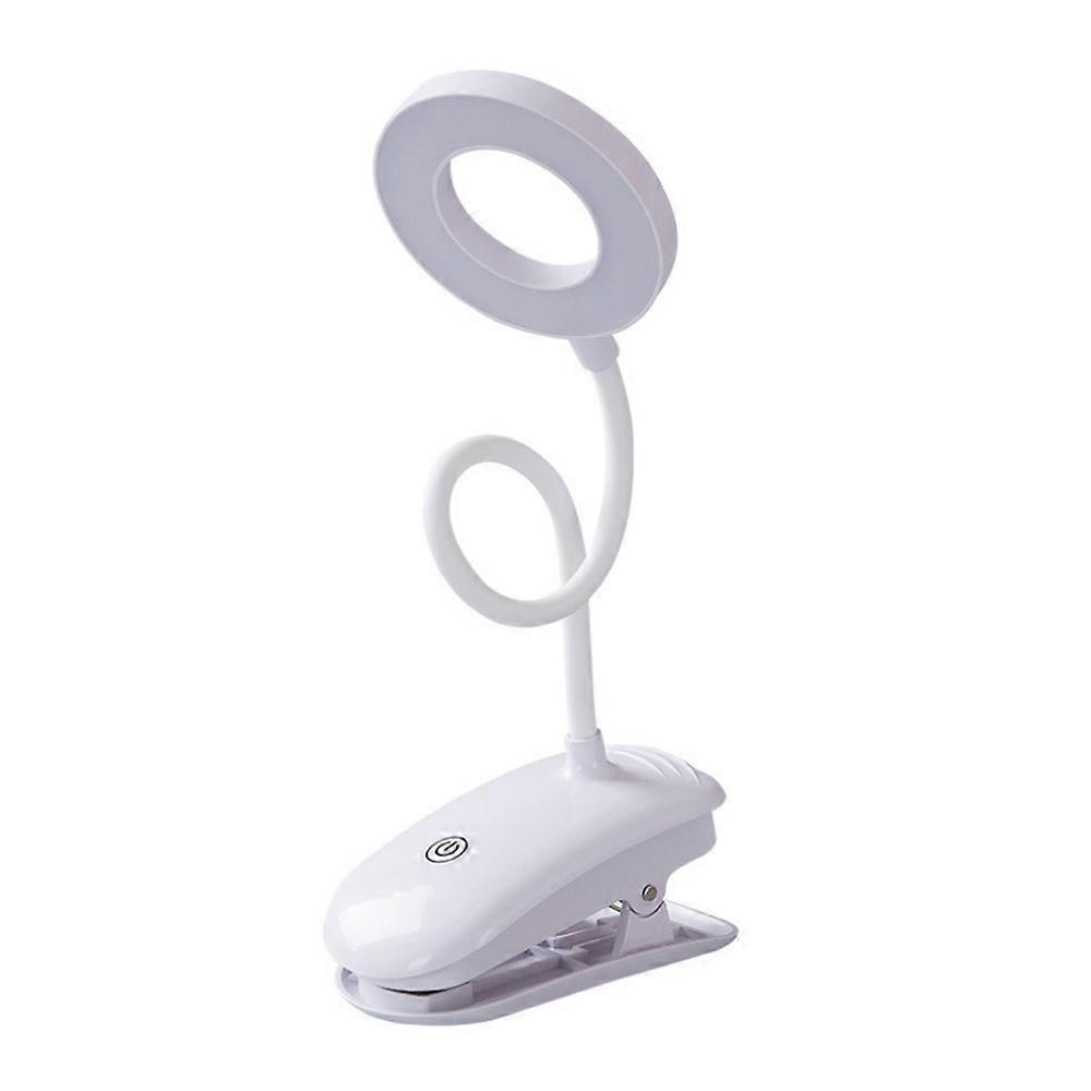 LED USB Rechargeable Clamp Clip On Flexible Desk Light Bed Read Table Night Lamp