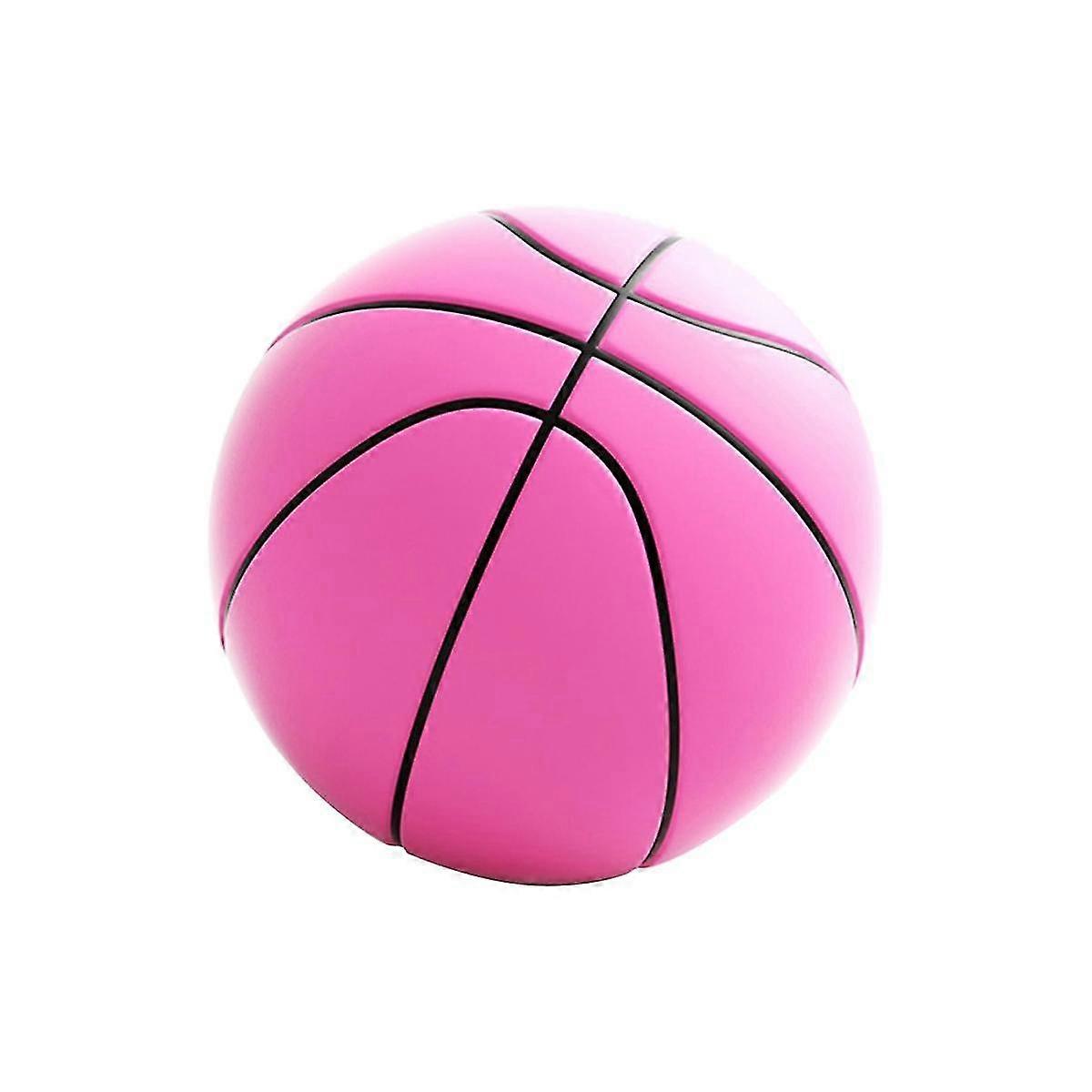 Foam Basketball, Indoor High Density Training Basketball 3D Texture Quiet Bounce No Noise Ball compatible with-C15