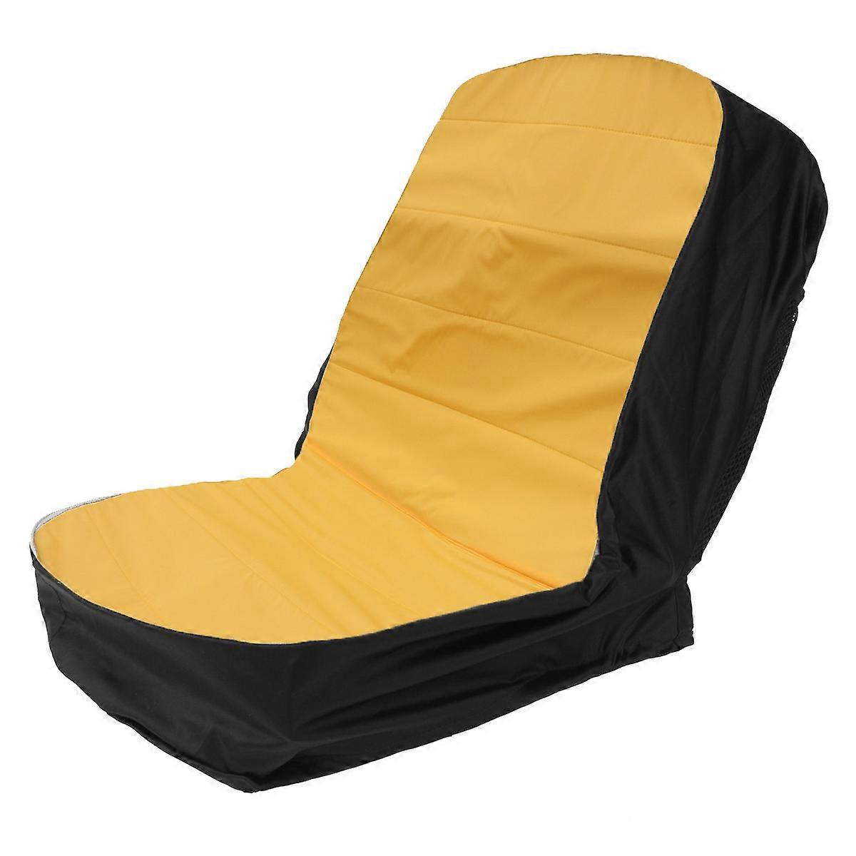 15Inch Universal Mower Seat Cover Protector Backrest Seat Cushion Cover for Heavy Farm Vehicle Fork
