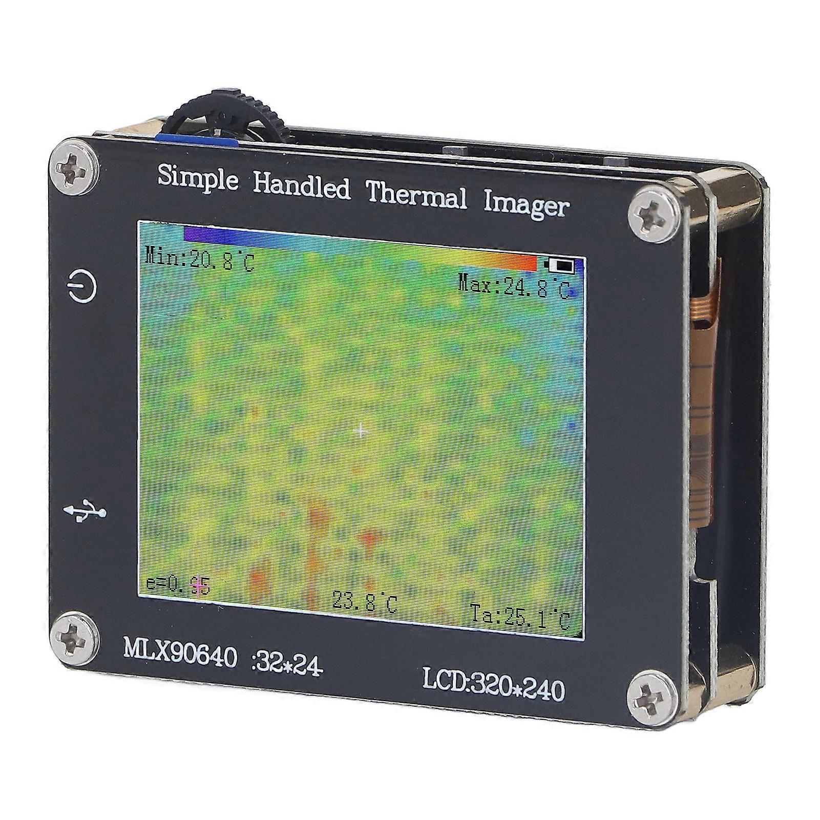 Thermal Imager Infrared Camera 2in Screen 40 to 300 Handheld Multifunctional Thermal Imager