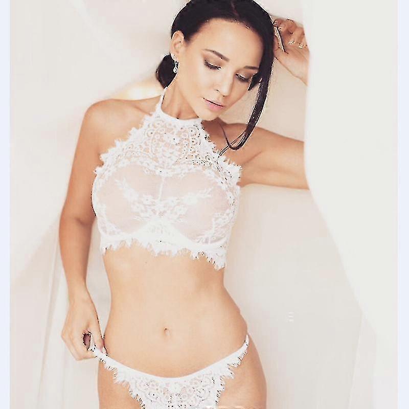 Naiset Pitsi Pelkkä riimu rintaliivit Alkuun G-string alusvaatteet sukkahousut Setti