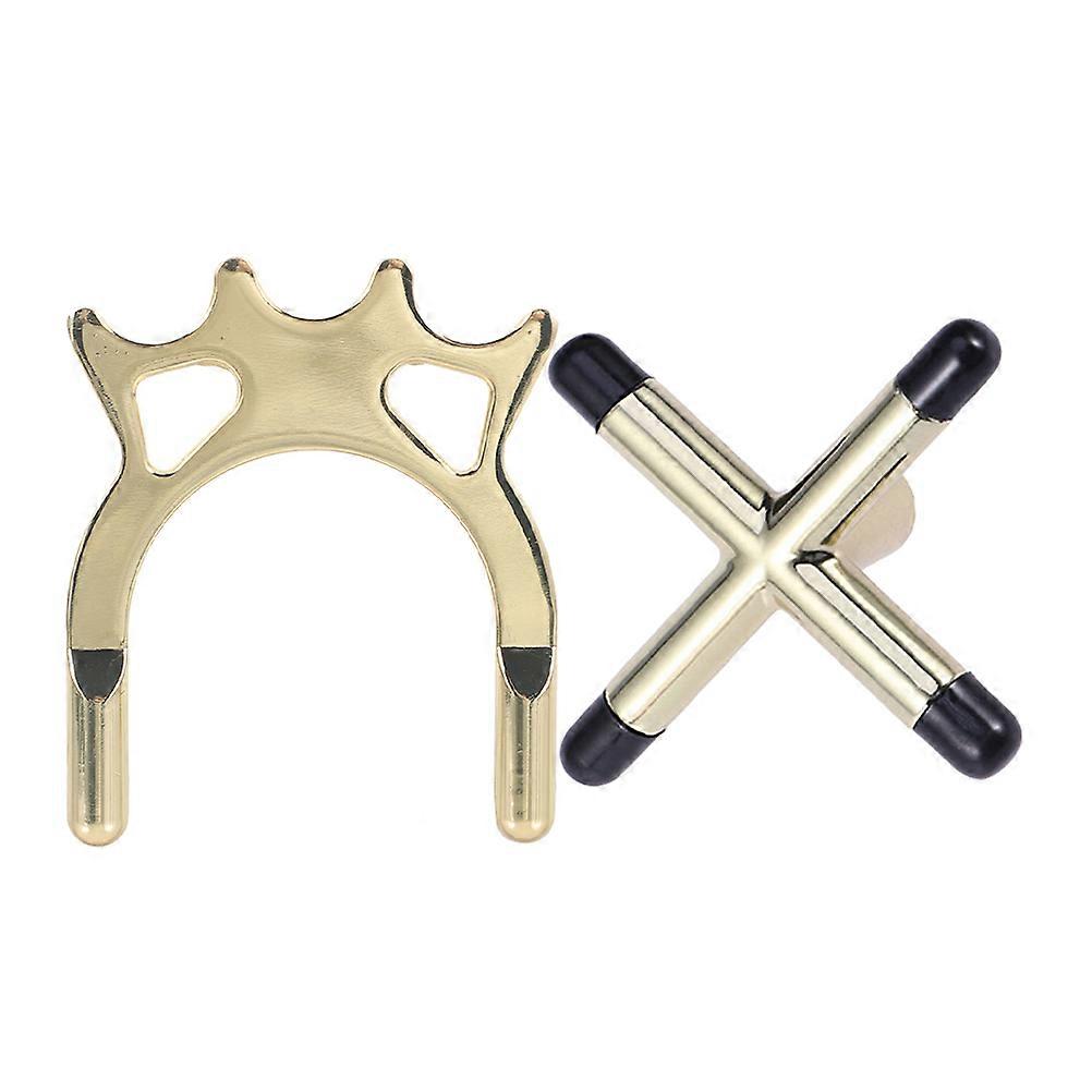 2pcs Snooker Bridge Billiard Billiard Cue Holder Pool Stick Bridge Billiard Stick Bridge for Support