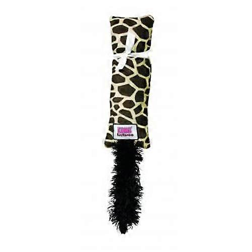 Kong KONG Kickeroo Plush Pattern 1 Catnip Cat Toy, Brown, 1 Each/One Size
